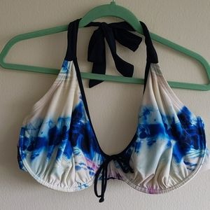 Fig Leaves Underwire Bikini top 38G